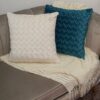 Cuscino Beatriz Quadrato in Velluto Sfoderabile 45x45 cm-13539