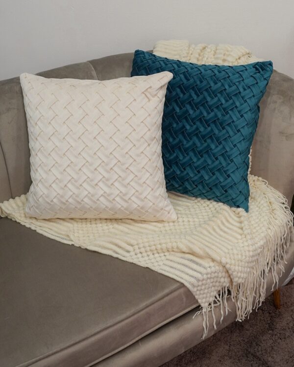 Cuscino Beatriz Quadrato in Velluto Sfoderabile 45x45 cm-13539