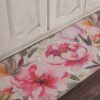 Tappeto Passatoia Peonia in Vinile Larghezza 50 Cm