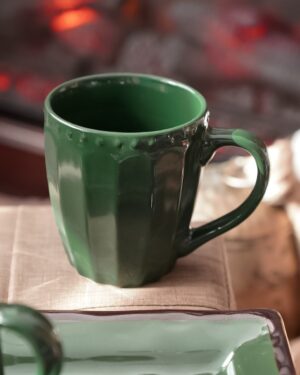 Tazza Mug Demetra Verde Bosco Nuvole di Stoffa