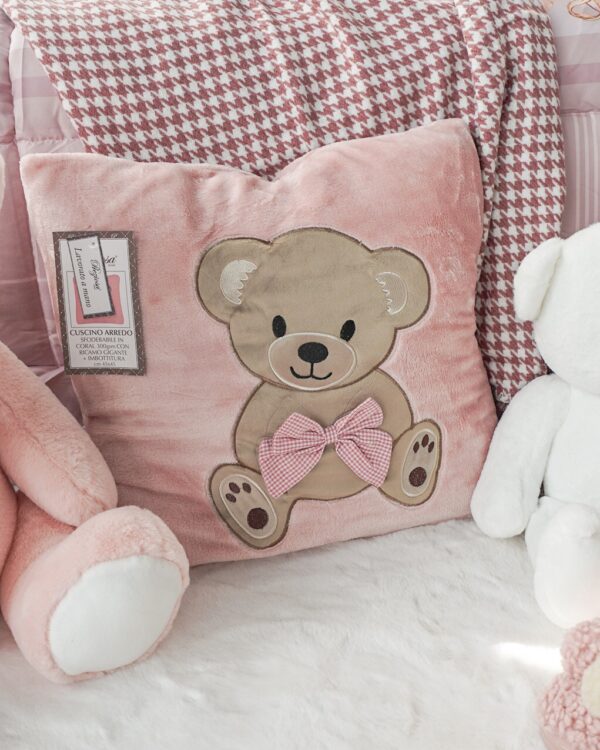 Cuscino Arredo Teddy In Velluto Con Zip Preziosa Home