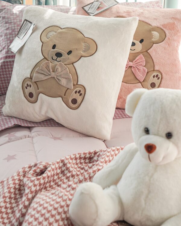 Cuscino Arredo Teddy In Velluto Con Zip Preziosa Home