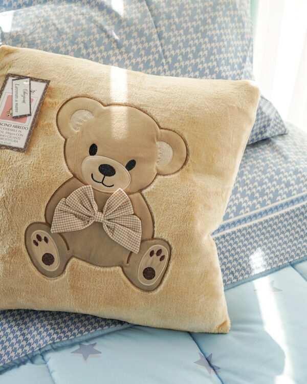 Cuscino Arredo Teddy In Velluto Con Zip Preziosa Home