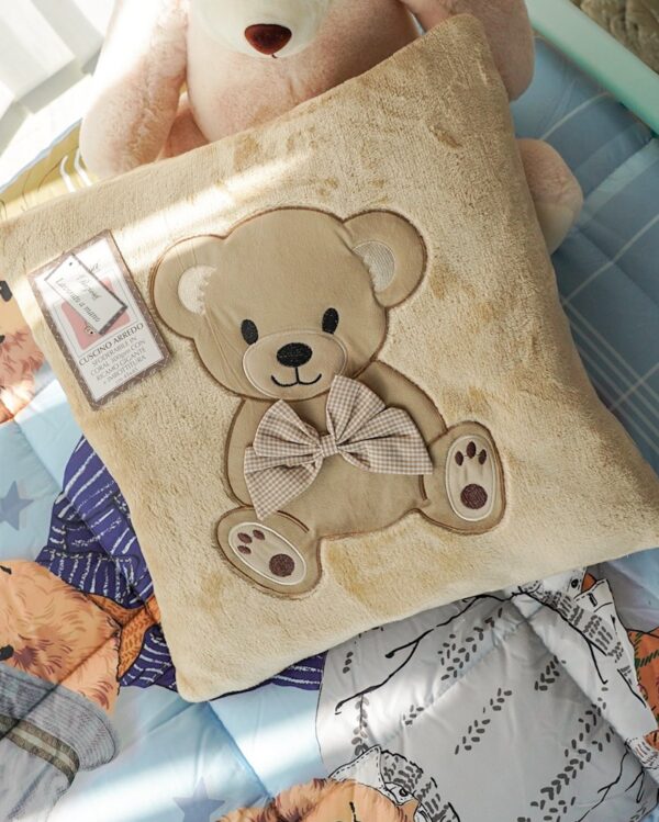 Cuscino Arredo Teddy In Velluto Con Zip Preziosa Home