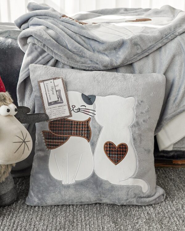 Cuscino Arredo Lilly in Velluto Con Zip Preziosa Home