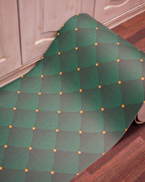 Tappeto Passatoia Joy Green In Vinile A metraggio Larghezza 50 Cm