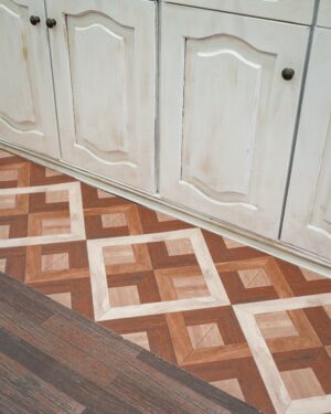 Tappeto Passatoia Woody in Vinile A Metraggio Larghezza 50 Cm