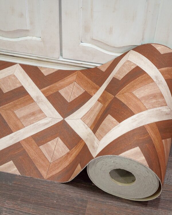 Tappeto Passatoia Woody in Vinile A Metraggio Larghezza 50 Cm