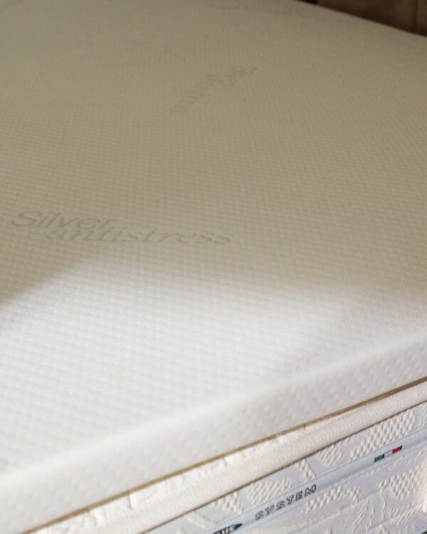 Topper Per Materasso Lastra Intera Memory Foam 5 Cm Con Zip e 4 Elastici