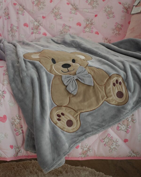 Coperta Plaid Teddy in Coral Preziosa Home