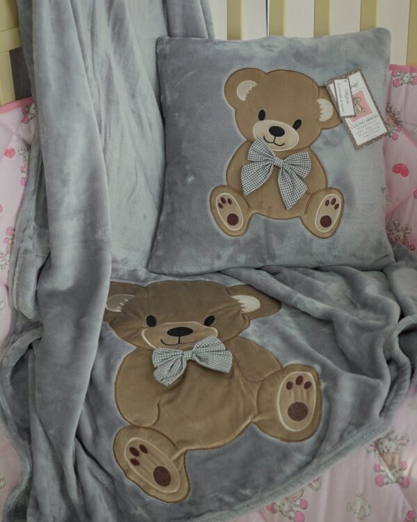 Coperta Plaid Teddy in Coral Preziosa Home