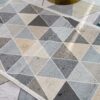 Tappeto Venus Modern Triangoli Viscosa Antiscivolo Misure Varie