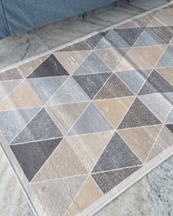 Tappeto Venus Modern Triangoli Viscosa Antiscivolo Misure Varie