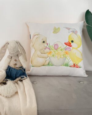 Cuscino Arredo Pasquale Sfoderabile Con Zip 42x42 Cm
