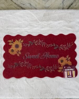 Zerbino Sagomotto tema Floreale 45x75 Cm retro PVC