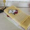 Set 3 Strofinacci Easter Vingi Ricami Spugna di Cotone 100%