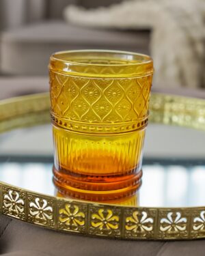 Set 6 Bicchieri da Acqua Preziosa Home Effetto Rilievo