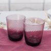 Coppia Bicchieri da Acqua in Vetro Hanna Home