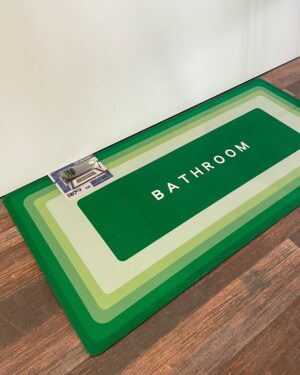 Tappeto Bagno Dry & Clean Retro Antiscivolo e Memory Foam