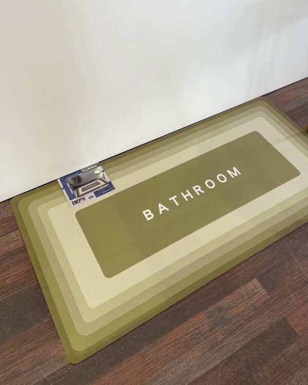 Tappeto Bagno Dry & Clean Retro Antiscivolo e Memory Foam