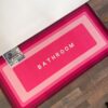 Tappeto Bagno Dry & Clean Retro Antiscivolo e Memory Foam