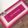 Tappeto Bagno Dry & Clean Retro Antiscivolo e Memory Foam