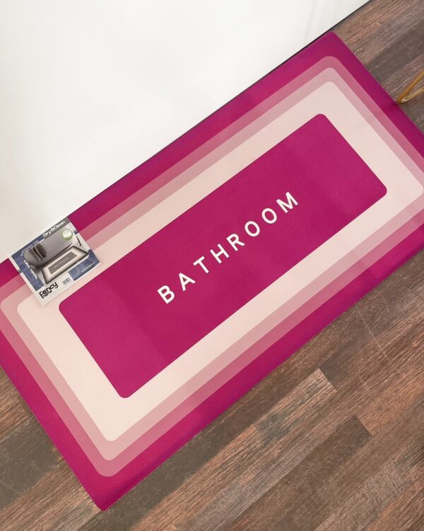 Tappeto Bagno Dry & Clean Retro Antiscivolo e Memory Foam