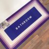 Tappeto Bagno Dry & Clean Retro Antiscivolo e Memory Foam