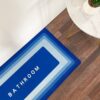 Tappeto Bagno Dry & Clean Retro Antiscivolo e Memory Foam