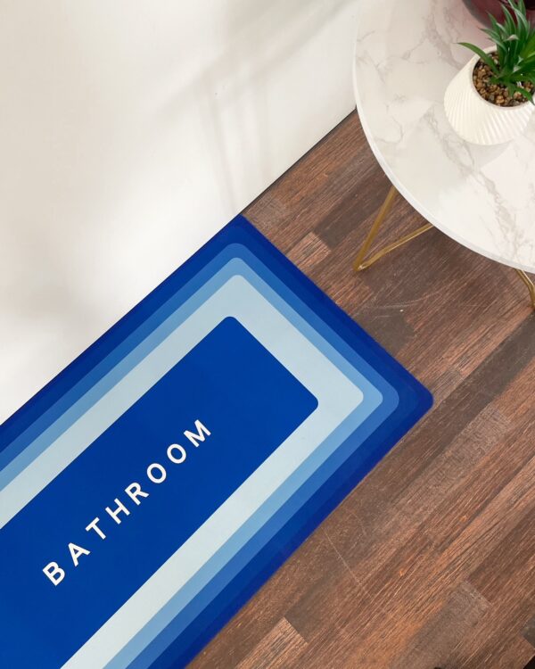 Tappeto Bagno Dry & Clean Retro Antiscivolo e Memory Foam