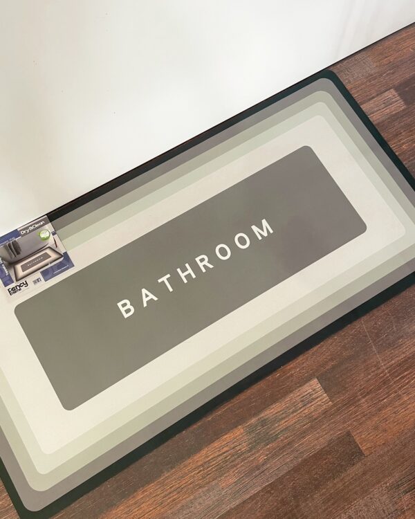 Tappeto Bagno Dry & Clean Retro Antiscivolo e Memory Foam