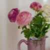 Ranuncolo Artificiale Fiore con Bocciolo Gasper