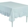 Tovaglia Frill Tinta Unita Con Frill Gigante Preziosa Luxury Home