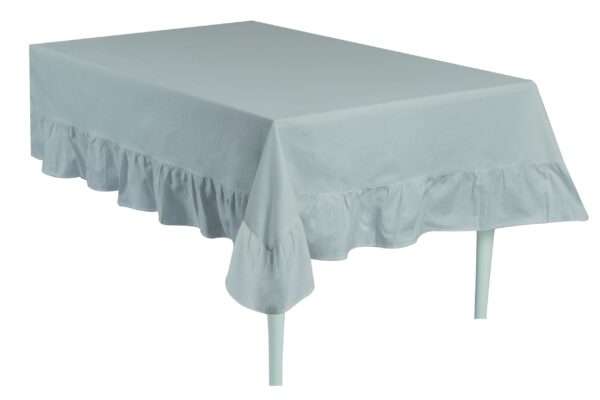 Tovaglia Frill Tinta Unita Con Frill Gigante Preziosa Luxury Home