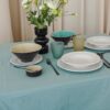 Tovaglia Frill Tinta Unita Con Frill Gigante Preziosa Luxury Home