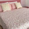 Trapuntino Stile Quilt Blue Bayon Floreale