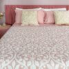 Trapuntino Stile Quilt Blue Bayon Floreale