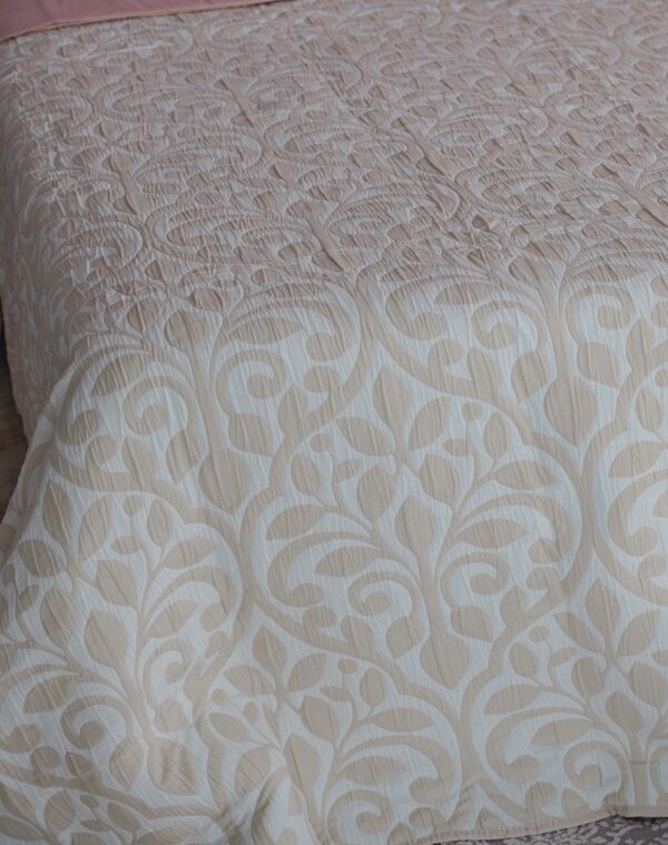 Trapuntino Stile Quilt Blue Bayon Floreale