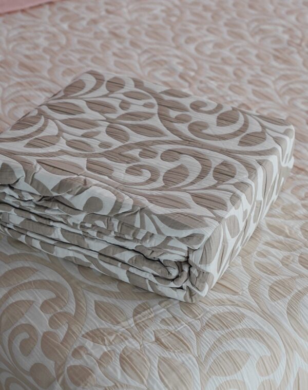 Trapuntino Stile Quilt Blue Bayon Floreale