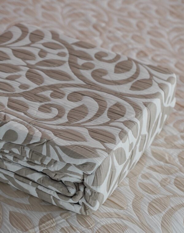 Trapuntino Stile Quilt Blue Bayon Floreale
