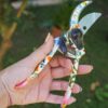 Kit da Giardinaggio In Metallo Decorato Floreale