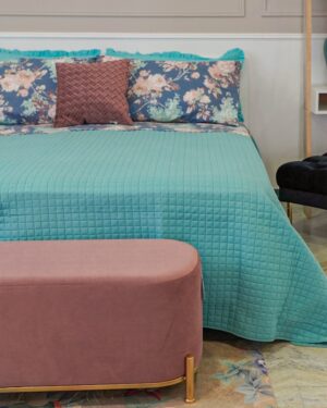 Trapuntino Matrimoniale Quilt Camilla Carillo Home Linea Oro