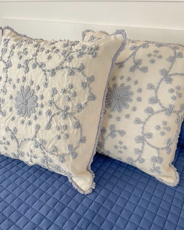 Cuscino Arredo Con Frange Preziosa Luxury 45x45 Cm