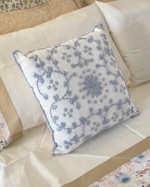 Cuscino Arredo Con Frange Preziosa Luxury 45x45 Cm