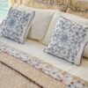 Cuscino Arredo Con Frange Preziosa Luxury 45x45 Cm