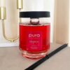 Diffusore Pura Essential Fragranza Vino Rosso 500 ml Contenitore in Vetro