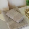 Set Due Asciugamani Diana Viso e Ospite 600 Gr Spugna Idrofila di Cotone