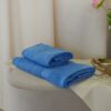 Set Due Asciugamani Diana Viso e Ospite 600 Gr Spugna Idrofila di Cotone
