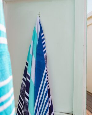 Telo Mare Portofino A righe In Spugna 100% Cotone Fancy Home