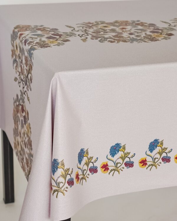 Tovaglia A Metraggio Tolosa Decotex in Pvc Effetto Tessuto Prestige Collection Antimacchia